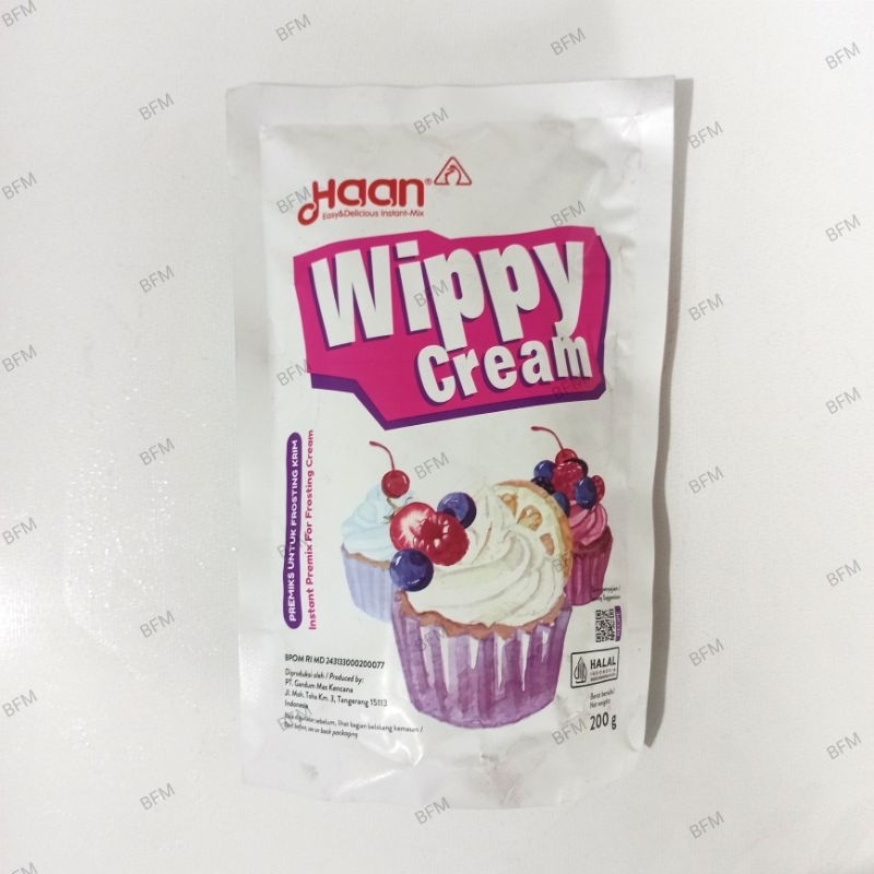 

Haan Wippy Cream 200 Gr