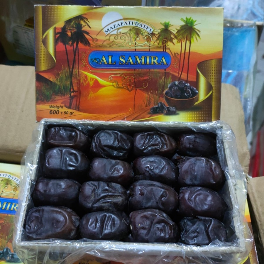 

Kurma BAM Al Samira 500gr Fresh Kurma Anggur Samira Asli Madinah Arab Saudi Tinggi Serat Daging Tebal & Bagus Untuk Pencernaan (Exp 2026