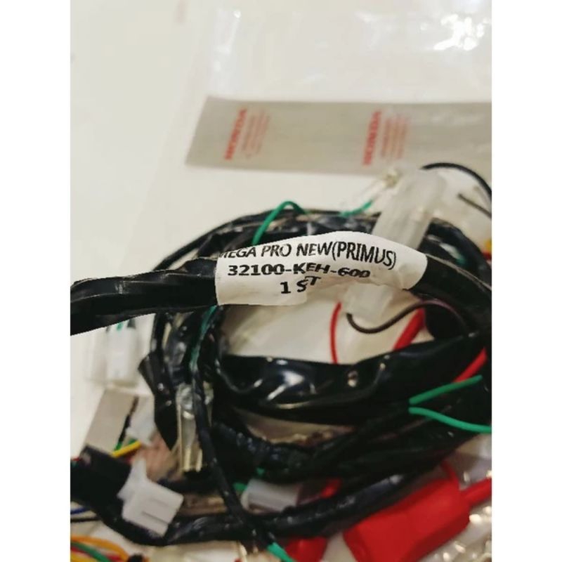 KABEL BODY BODI MEGAPRO PRIMUS ASSY 2008 STATER MEGA PRO NEW HONDA KEH 1SET TINGGAL PASANG SEPERTI B