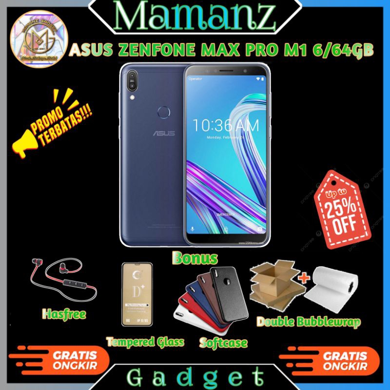 Asus Zenfone Max Pro M1 Ram 6/64Gb ex Resmi murah