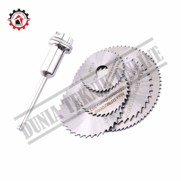 Mata Gerinda Gergaji Potong Kayu Akrilik Grinder 6Pcs HSS Mini Pisau Limited