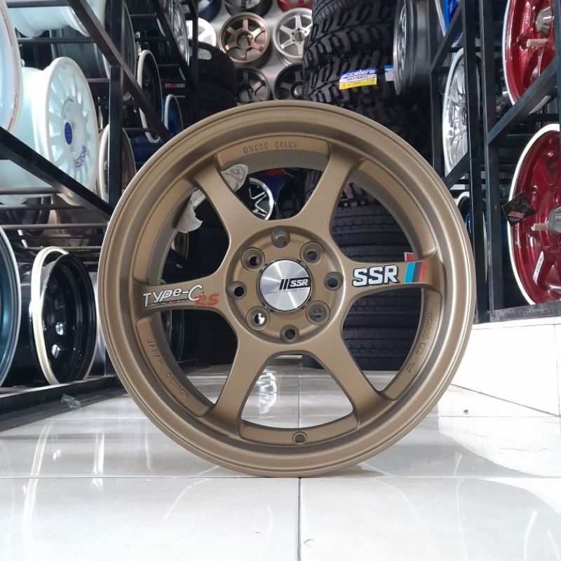 velg ssr type c ring 15 lebar 7 et 40 pcd 4x100/114