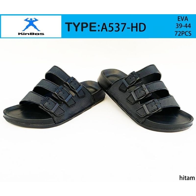 New Sandal Kinbos A537HD Sandal Slide Casual Pria/Wanita
