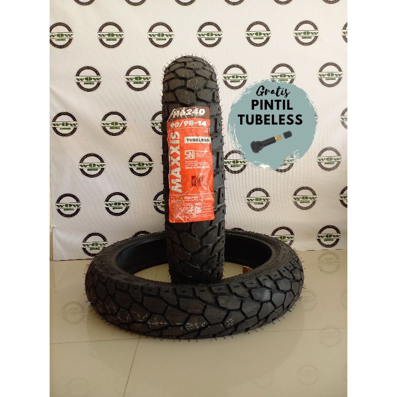 BAN MAXXIS M6240 90/90-14 dual purpose