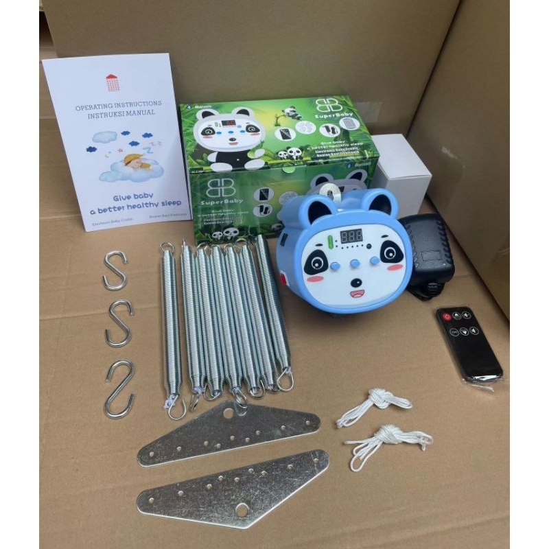 Mesin Ayunan bayi baby otomatis musik dan timer