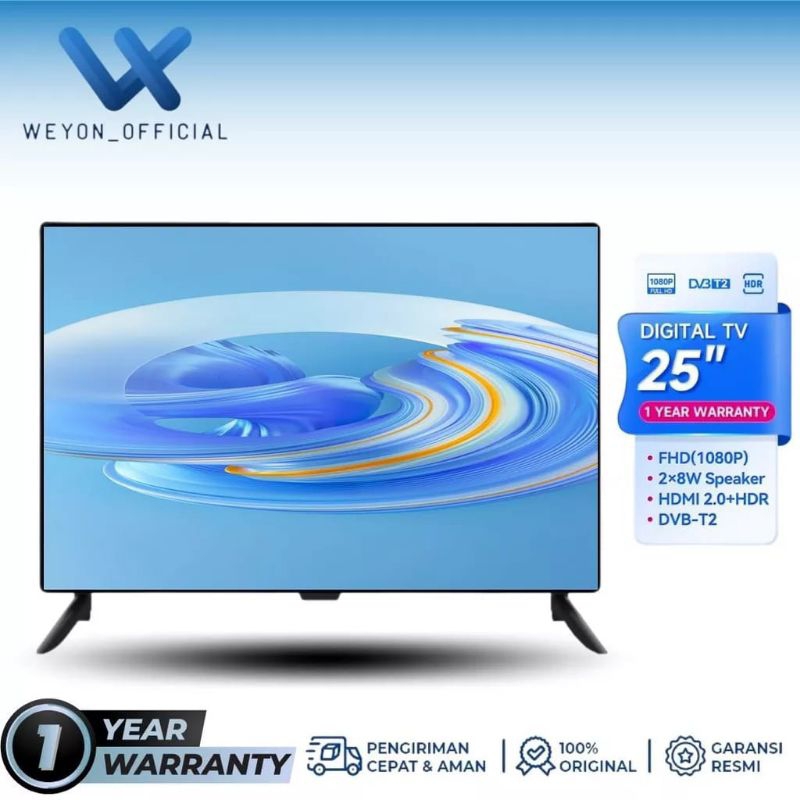 BIH SALE  LED TV DIGITAL 25 INCH FULL HD MURAH