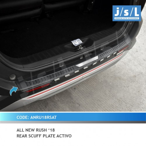 Ay00 All New Rush 2018 Aksesoris JSL Sill Plate Sillplate Belakang
