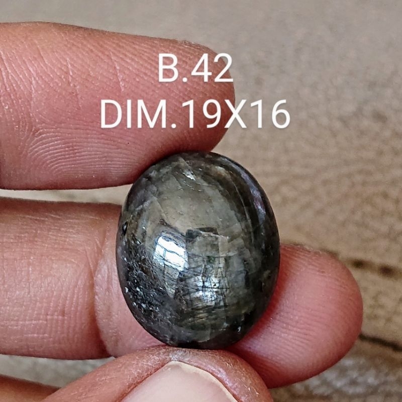 BATU BLACK STAR SAFIR SAPHIRE SAPPHIRE SAFIRE STAR JUMBO