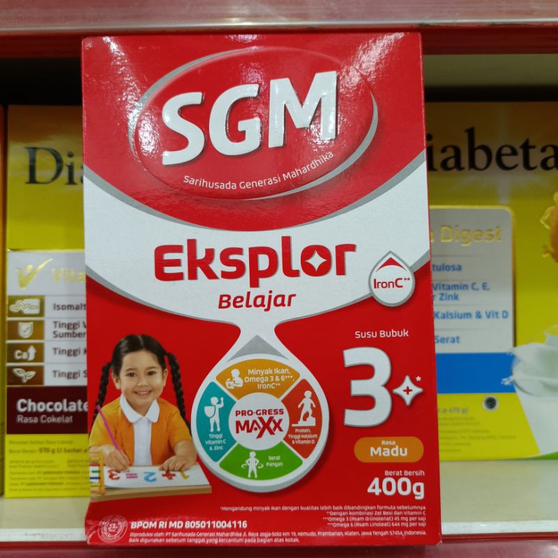 

SGM Eksplor Belajar 3+ MADU #400g