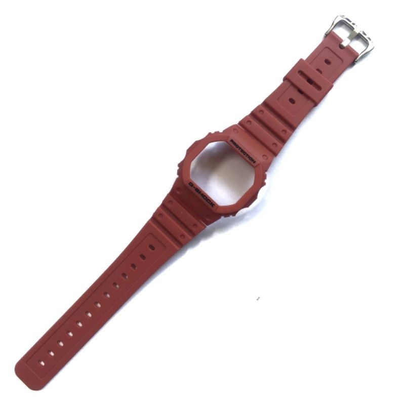 BNB STRAP BEZEL GSHOCK G SHOCK DW 5600 GW B5600 GW 5000 DW5030 DW 5735 DW 5700 SOLID MERAH