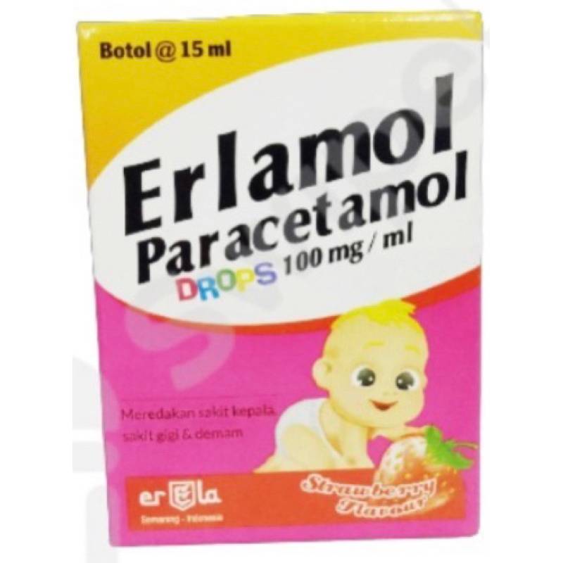 ERLAMOL PARACETAMOL Erela DROP 15 ML.