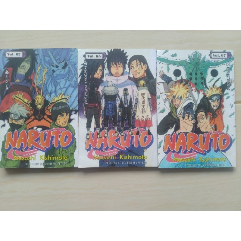 komik naruto 62,65, 67