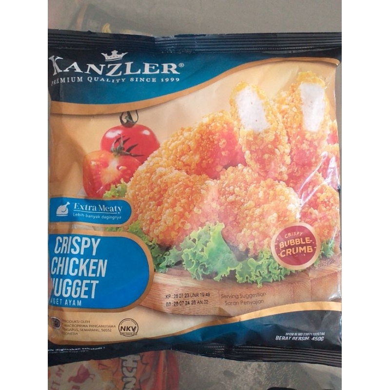 

Kanzler premium naget ayam 500gr