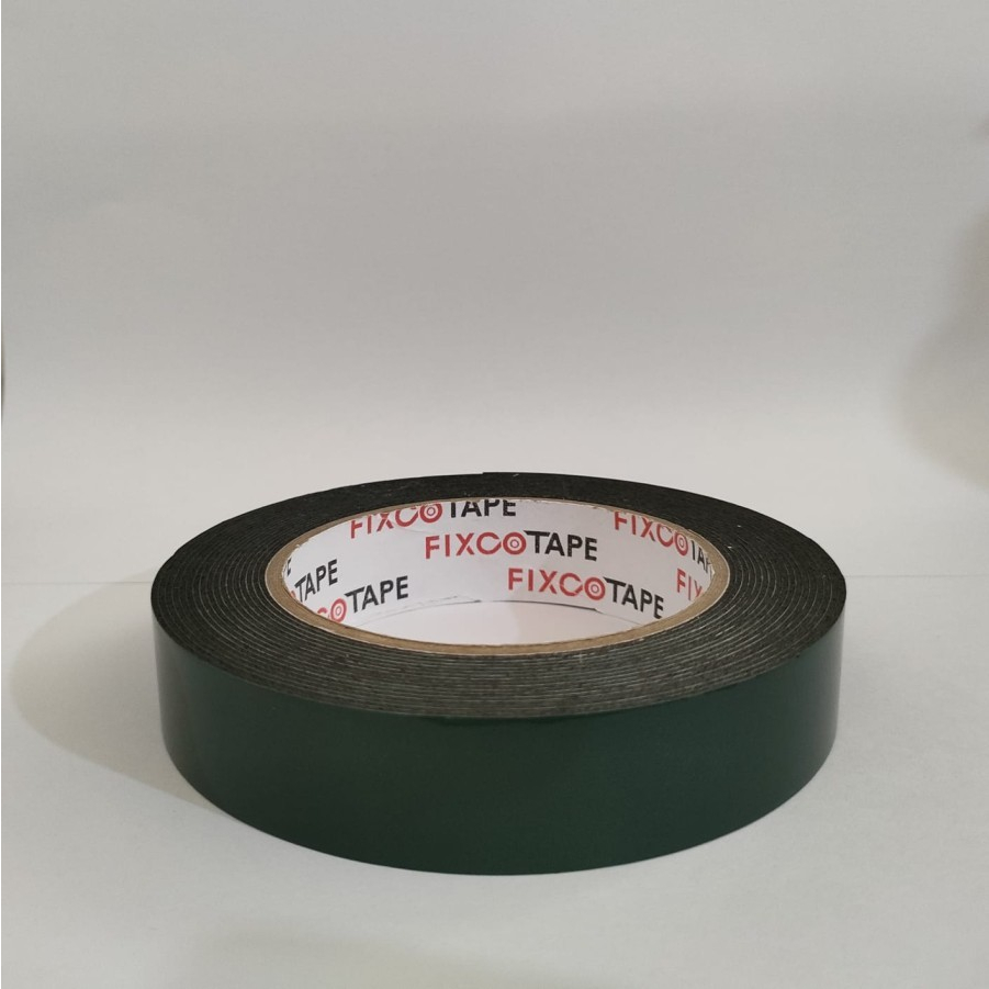 

DOUBLE TAPE PE FOAM HIJAU (24MM x 5M) TOP QUALITY FIXCOTAPE