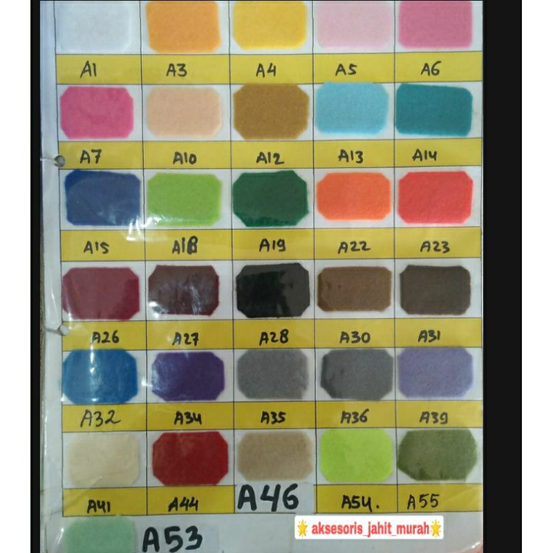 Kain Flanel/ Meteran Kain Flanel