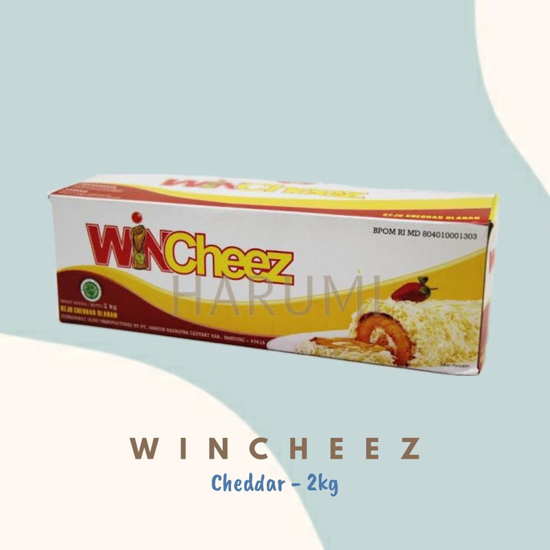 

Keju Winchiz / Wincheez Cheddar - 2 kg