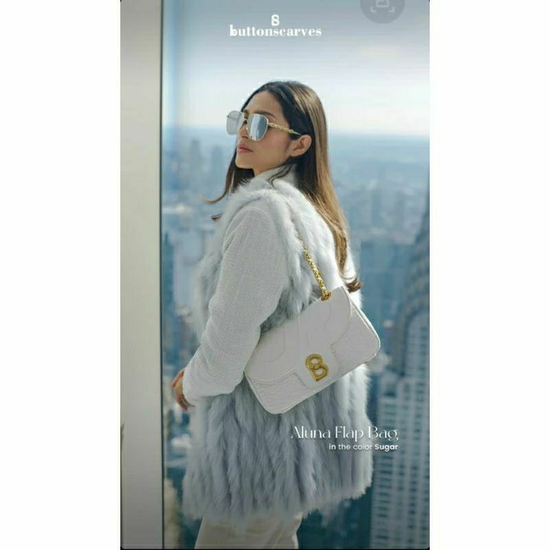 Aluna Flap Bag Buttonscarves