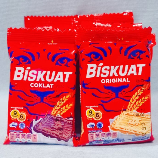 

Biskuat Original / Coklat (1 Renteng isi 10 Pcs)