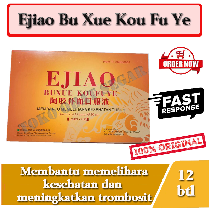 Ejiao Buxue Koufuye Menjaga Stamina Tubuh dan DBD