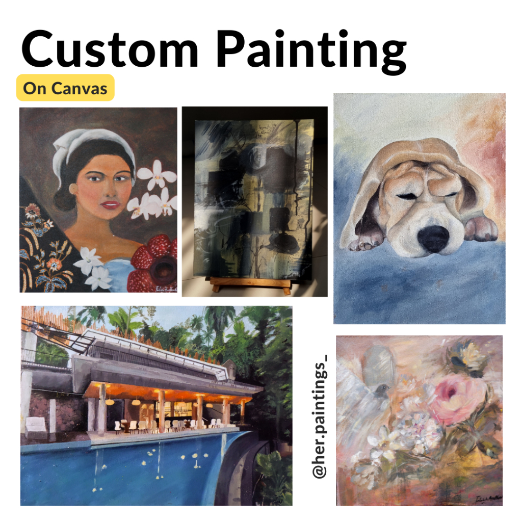 

Custom Paint on CANVAS | Custom Birthday Gift ideas