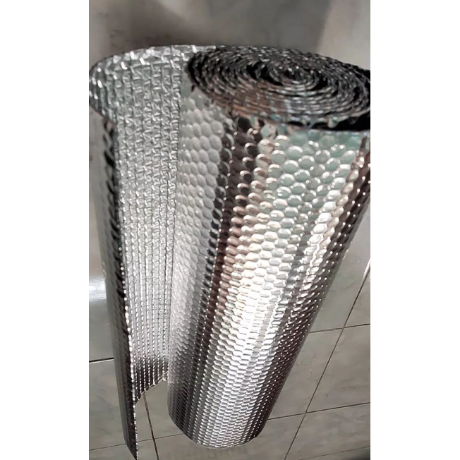 Alumunium Foil Bubble / Double Almunium Peredam Panas