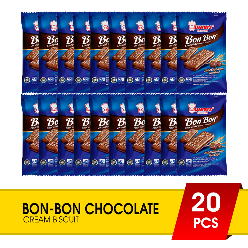 

Unibis Bon Bon Chocolate Sandwich Sachet 25g (1 pack)