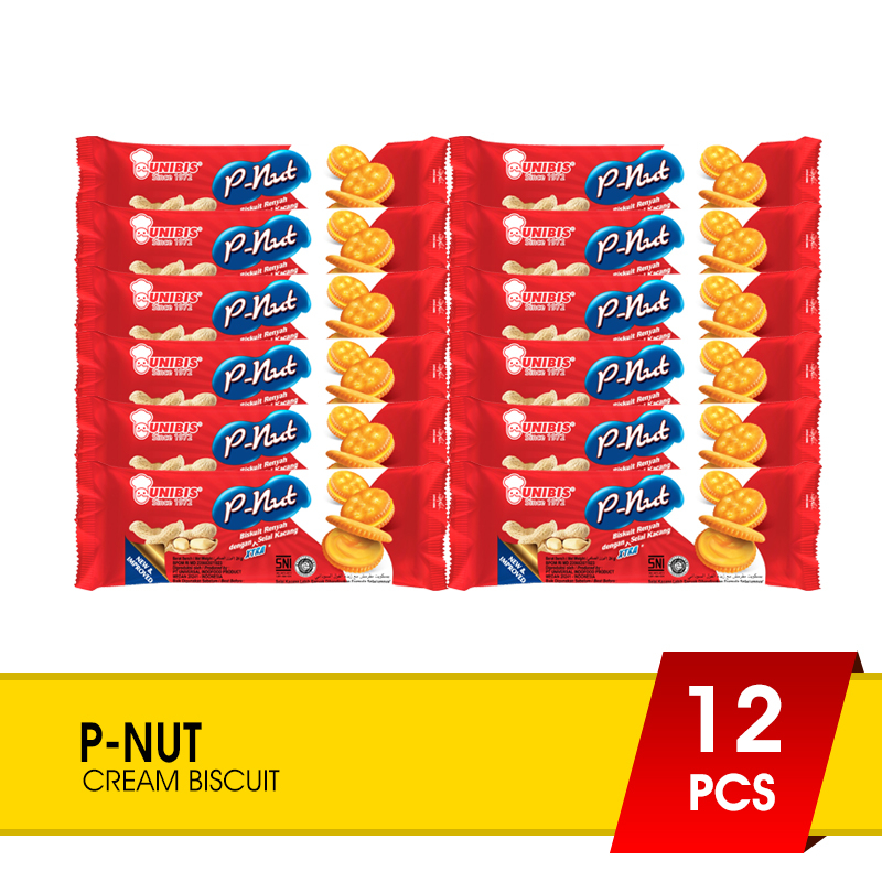 

Unibis P-Nut Sandwich 24g (1 pack)