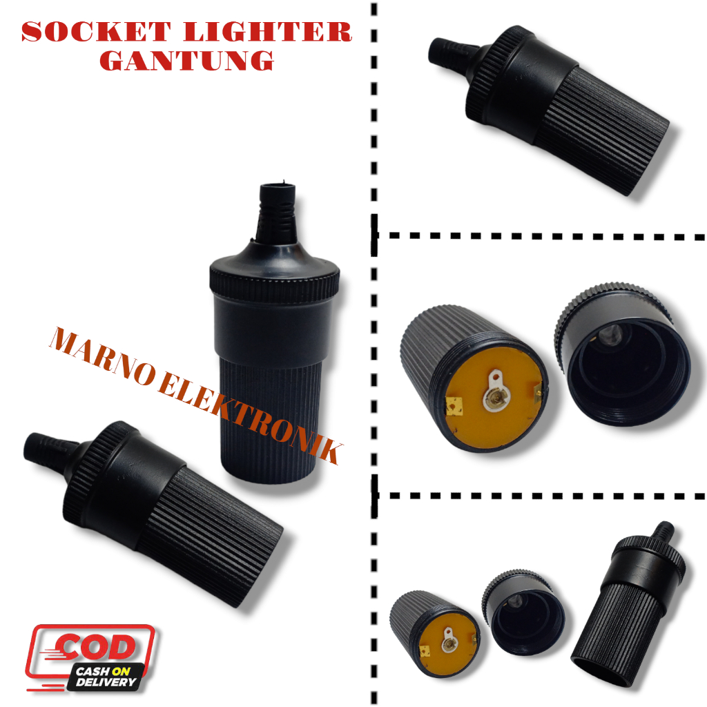 SOCKET LIGHTER FEMALE SOKET GANTUNG ASLI ORIGINAL ORI