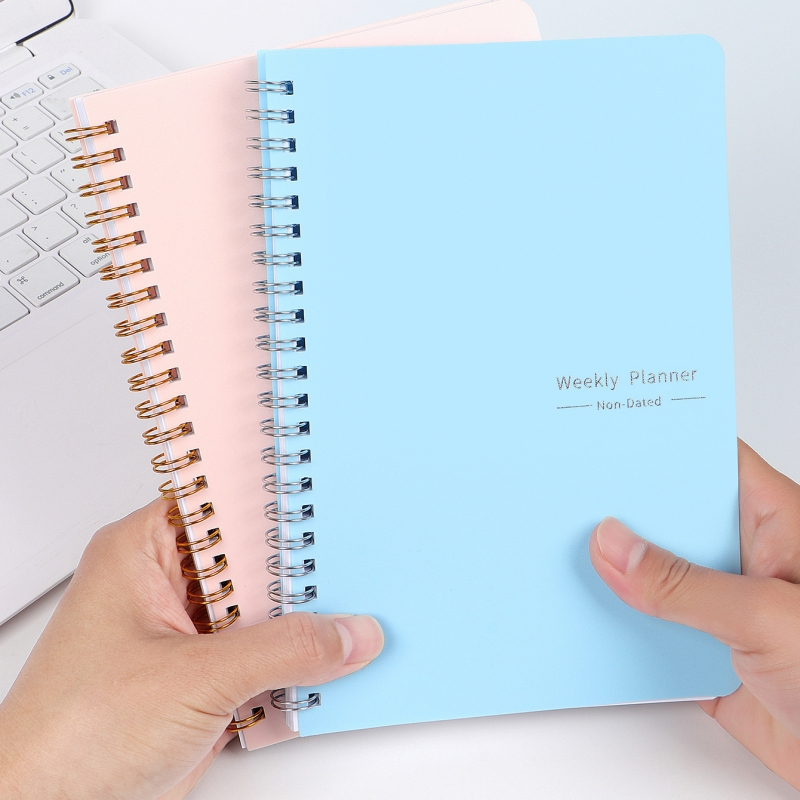 

ASHUKA Notebook Spiral Ruled Planner Buku Catatan A5