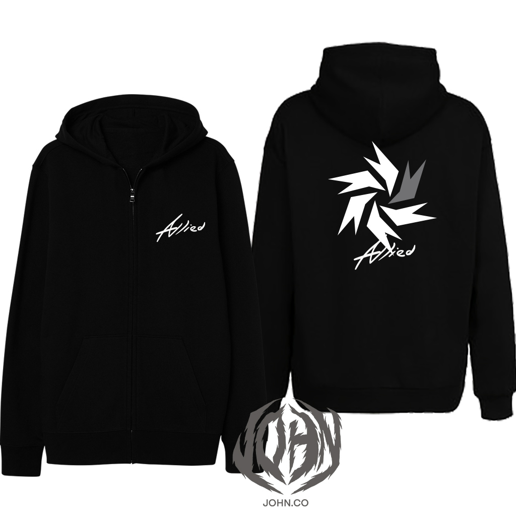 Jaket Zipper Allied park Gimyung