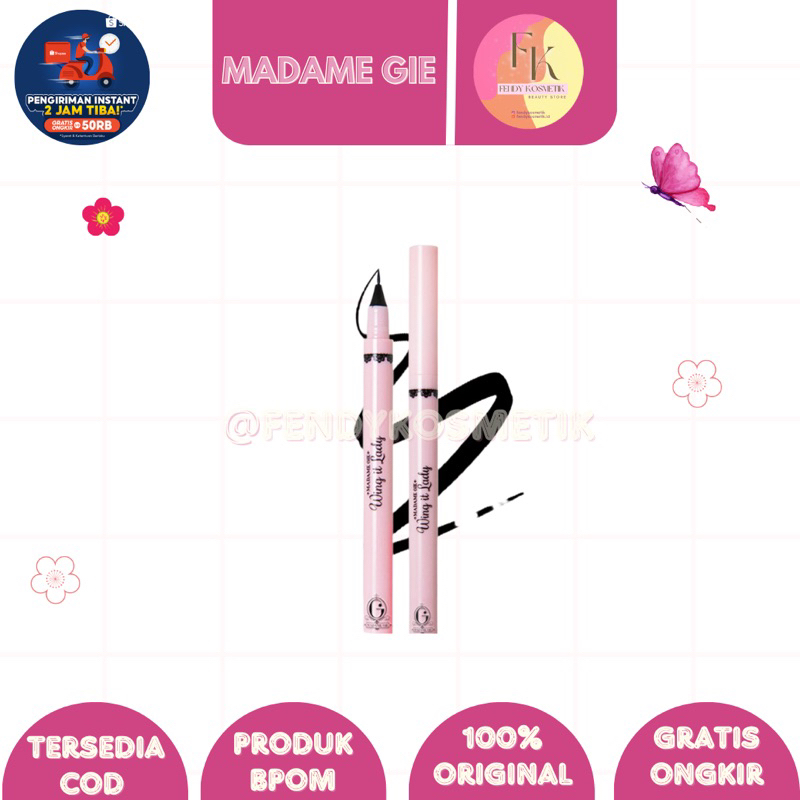 FK - MADAME GIE Wing It Lady Eyeliner Black Waterproof