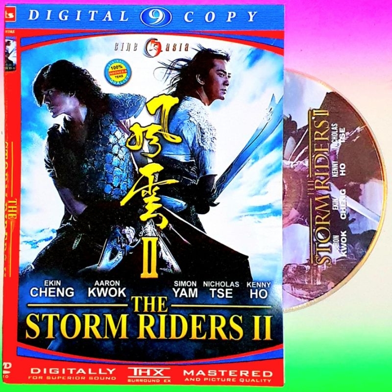 KASET FILM ACTION SILAT MANDARIN STORM RIDERS-FILM AKSI SILAT MANDARIN-KASET FILM ACTION SILAT-FILM 