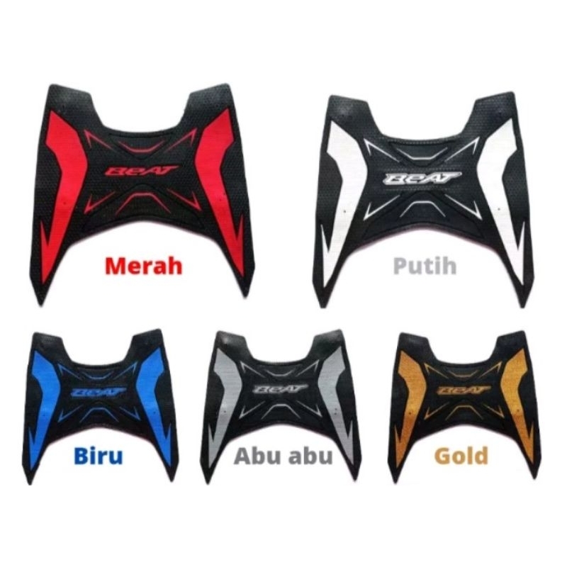 Monster Keset Motor Beat Karpet Beat Esp Deluxe - Beat Street 2020 2021 2022 Pijakan Alas Kaki Motor