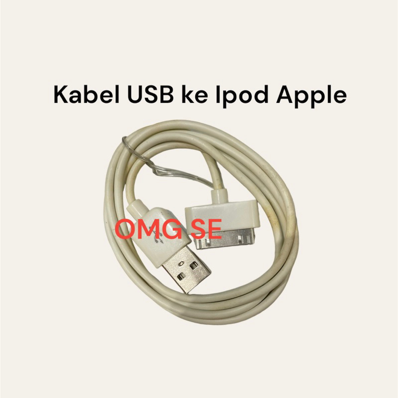 kabel USB ke Ipod Apple