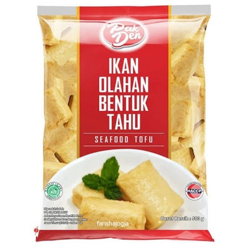 

SEAFOOD TOFU PAK DEN 500gr