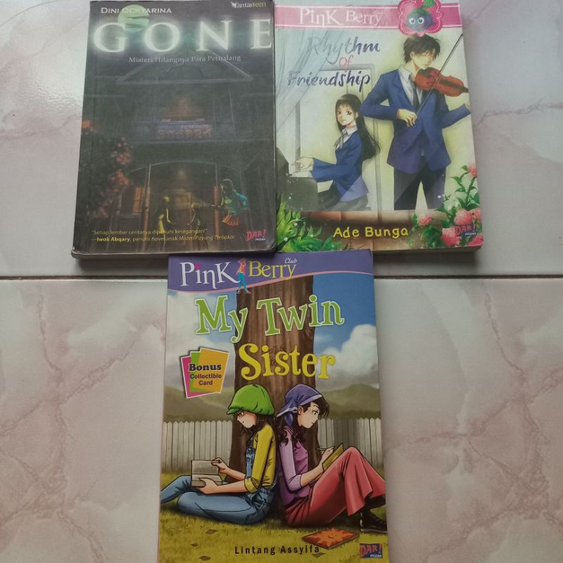 Buku Novel Anak Remaja Fantasteen Pink Berry