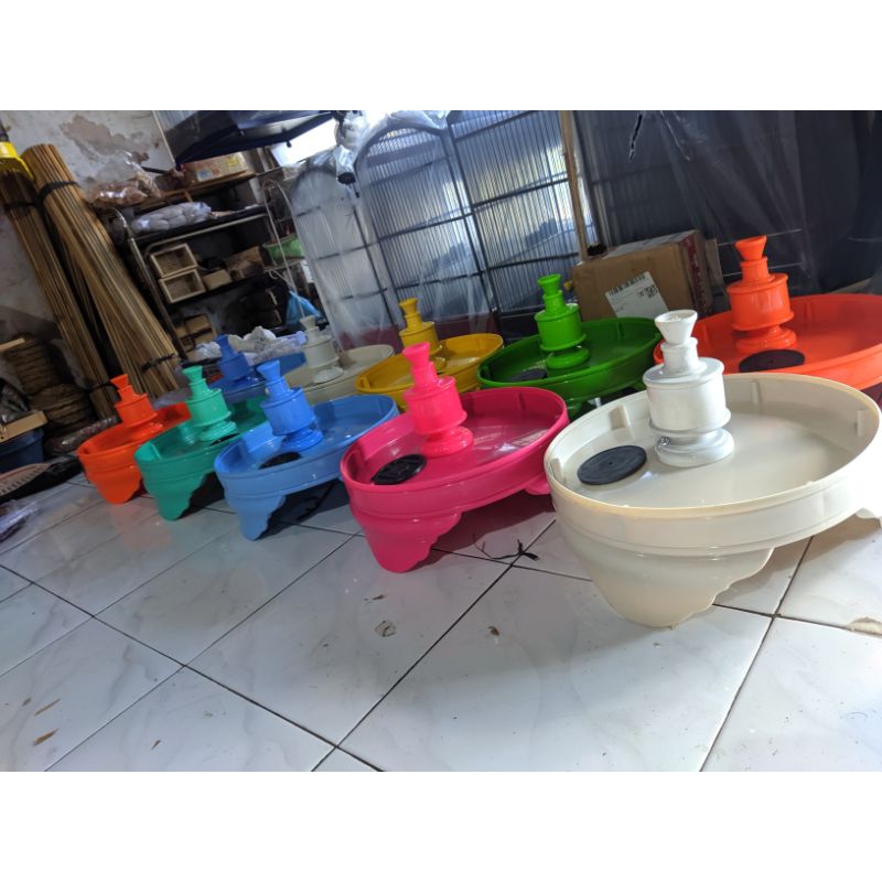 Tebok PVC Sangkar Kapsul Lovebird Tebal Slim Free Klem Plat Tebok Lovebird PVC TEBAL