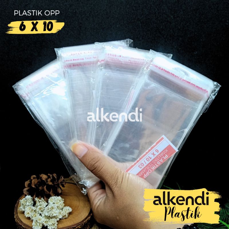 PLASTIK OPP 6 x 10 | Plastik Berkualitas