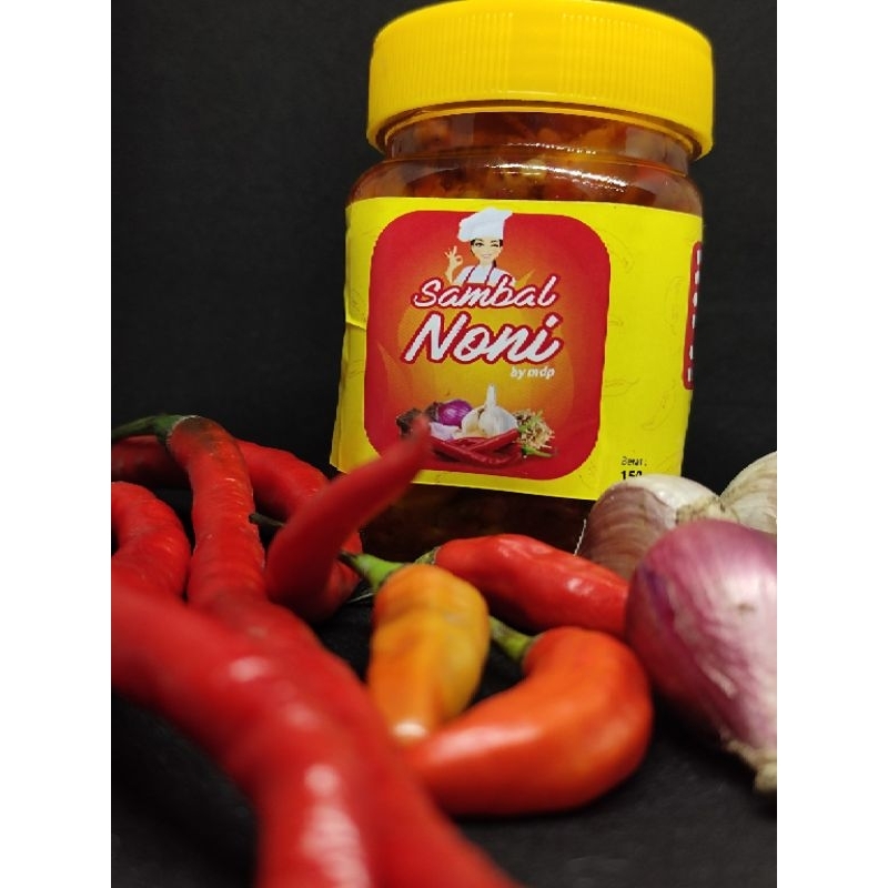 

SAMBAL TERI MEDAN/SAMBAL NONI/150GR/TANPA BAHAN PENGAWET