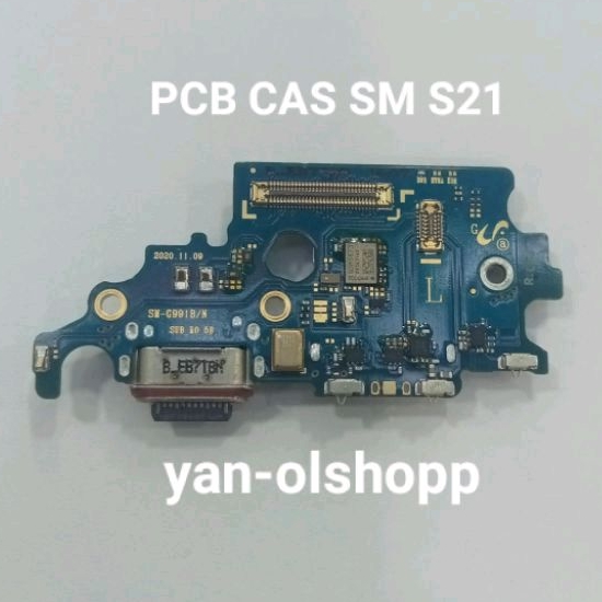 konektor cas PCB Cas konektor charger Samsung S21 ORI with ic