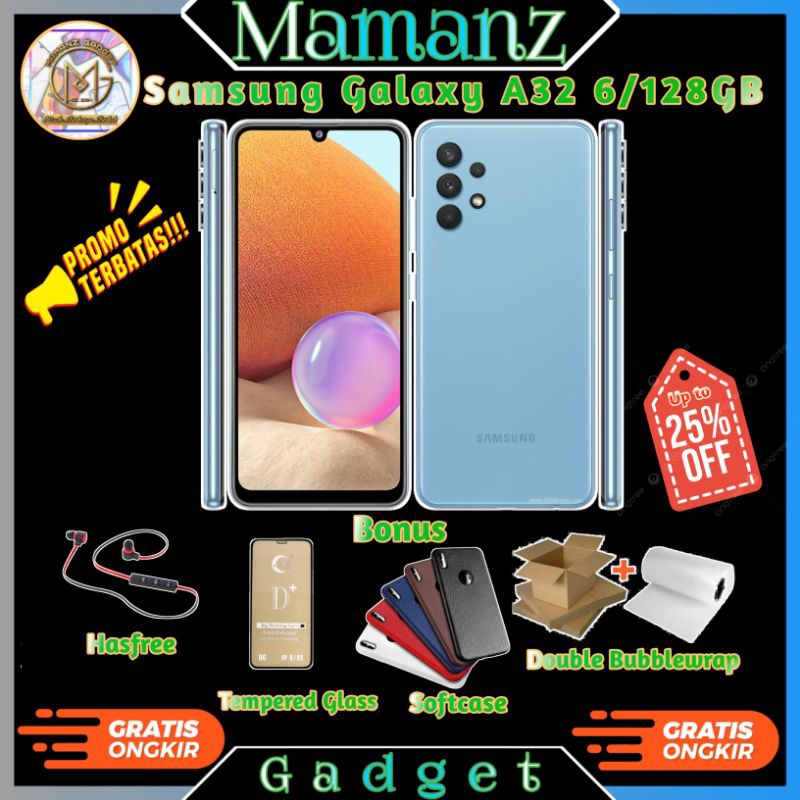 Samsung Galaxy A32 Ram 6/128Gb Fullset ex Resmi murah