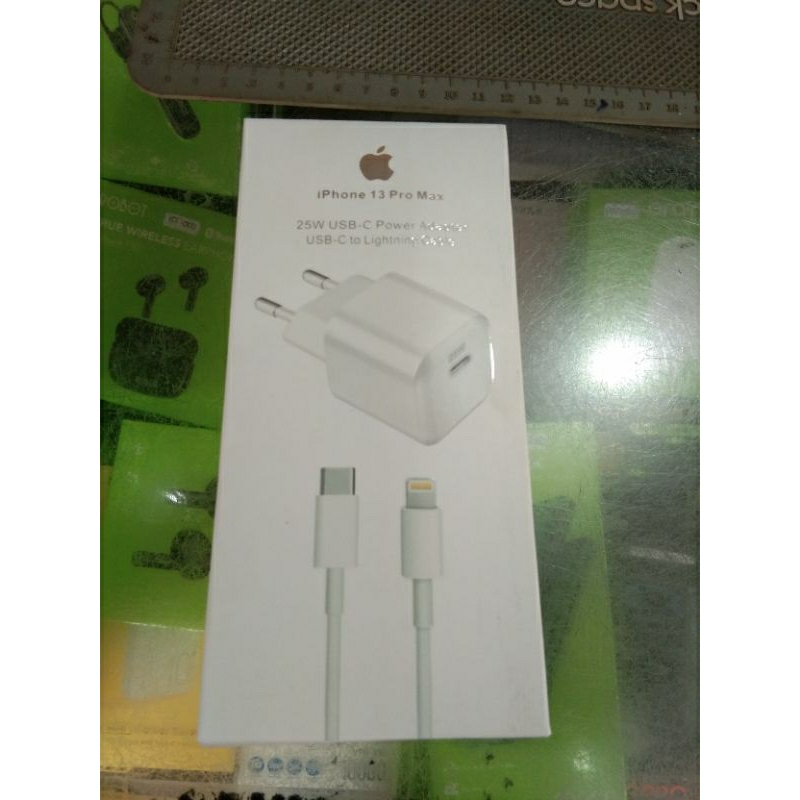 Charger Original Iphone 13 Pro Max USB C Lightning Pengisian Super Cepat