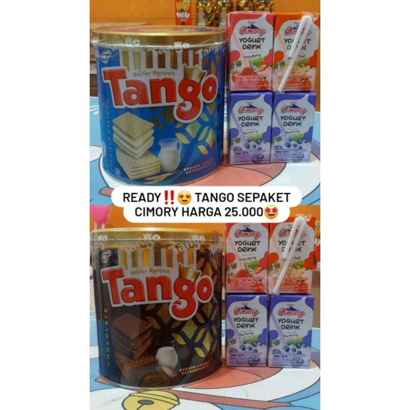 

paket tango dan cimory