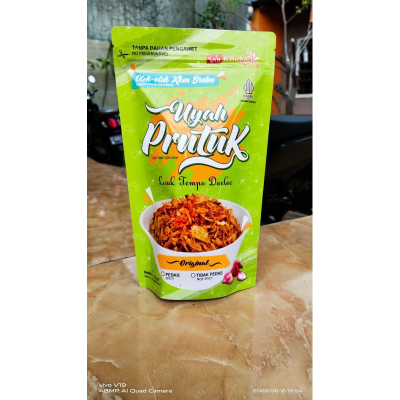 

Uyah Prutuk K'rizka Varian rasa Original 110 gram