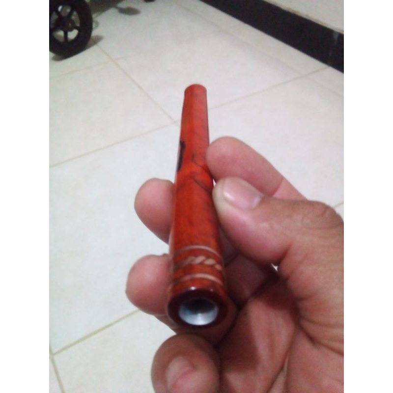 once/pipa rokok kayu secang 15cm
