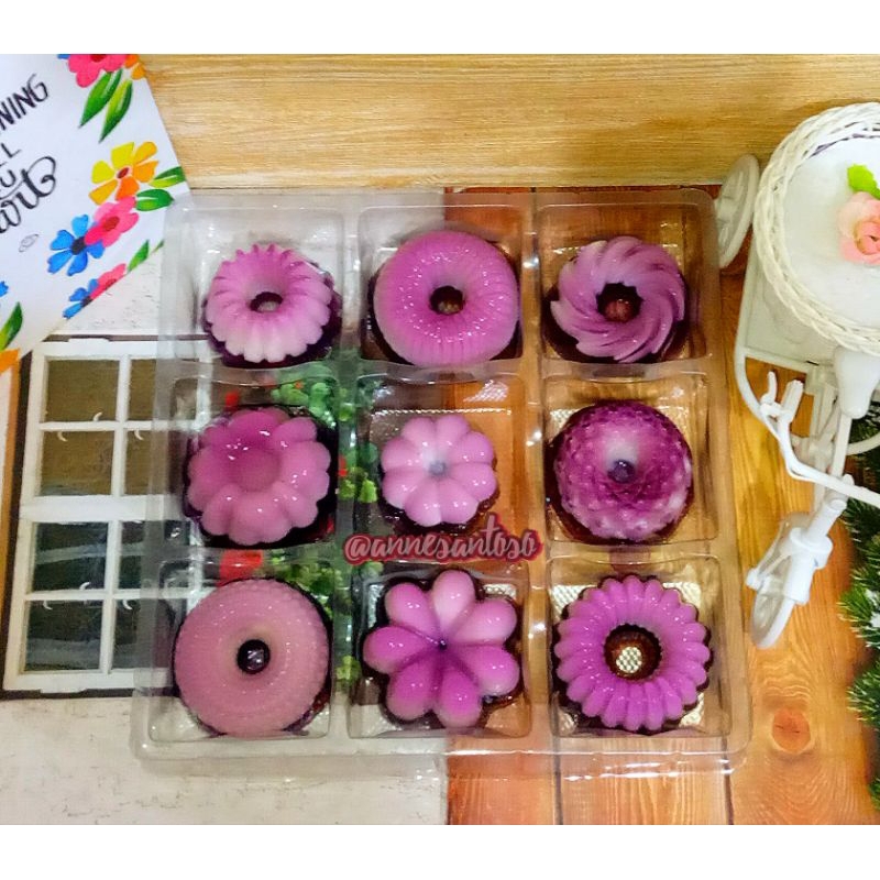 

Puding mini anggur leci