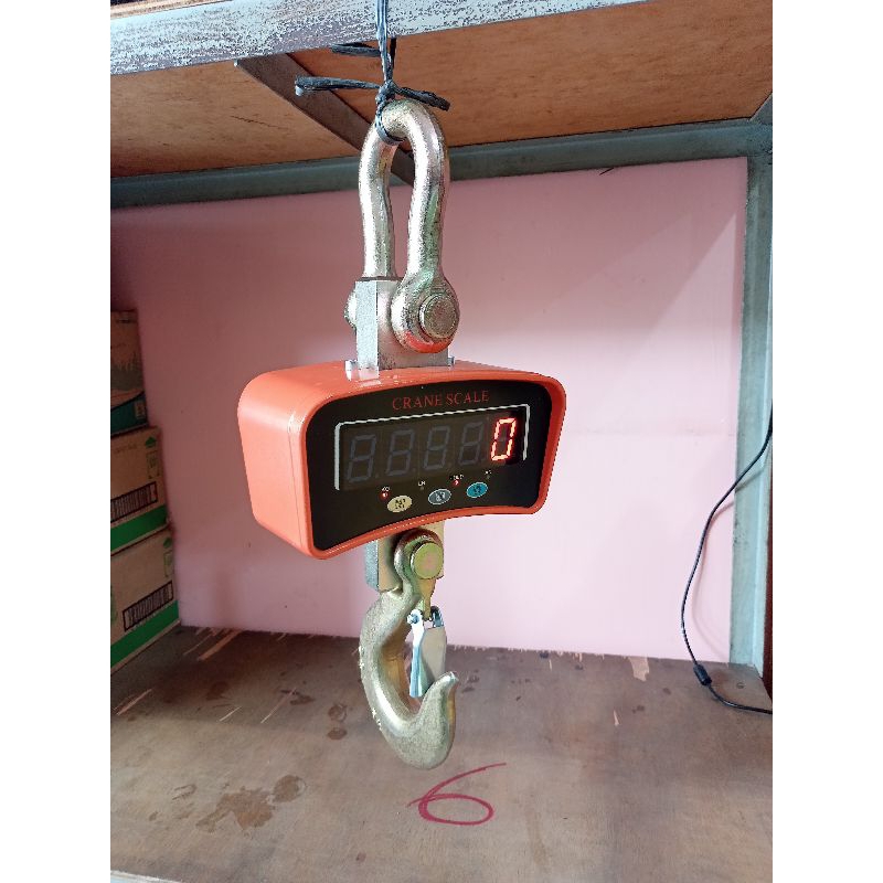 Timbangan Gantung Digital 5 Ton / Timbangan Gantung 5 Ton
