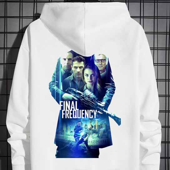 Jaket Hoodie Final Frequency Bahan Cotton Fleece [Hoodie Jumper & Ritsleting]
