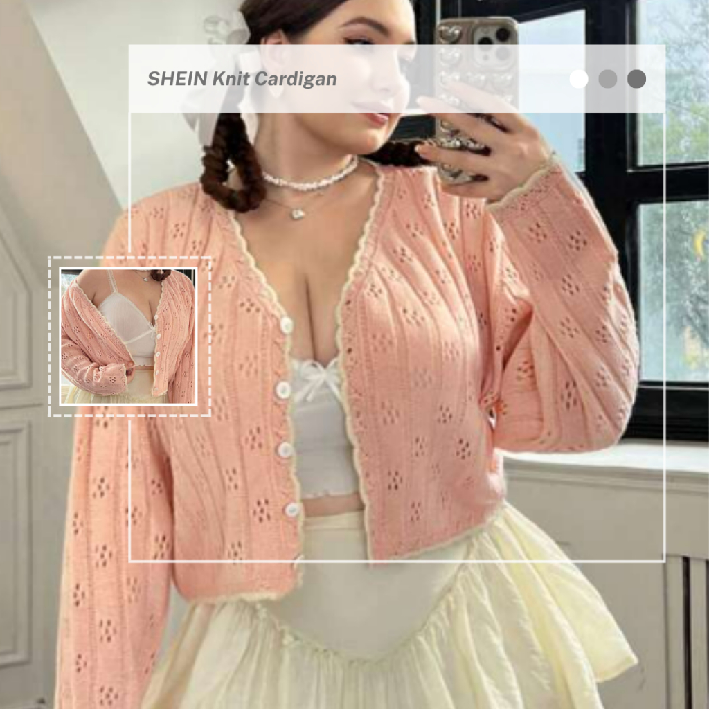 SHEIN Knite Cardigan