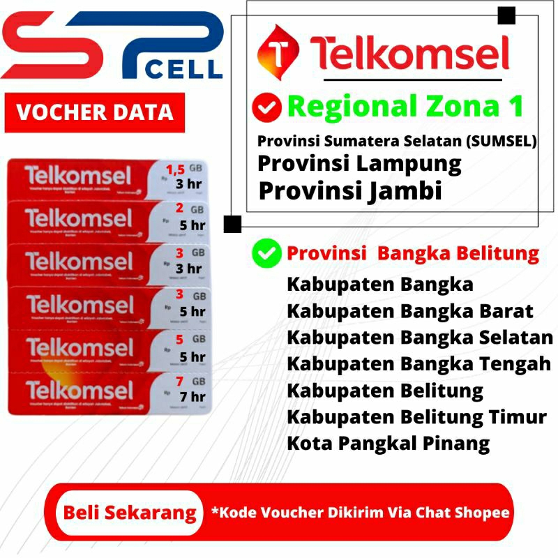 VOUCHER TELKOMSEL BANGKA BELITUNG SUMSEL